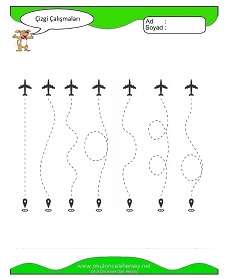 Çizgi Çalışma Sayfaları